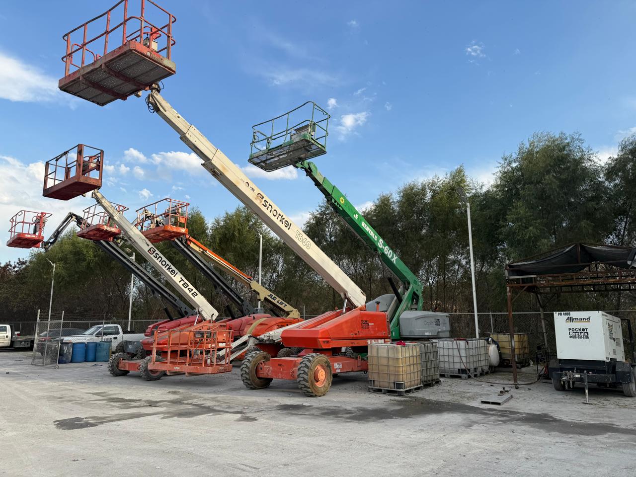 Renta de Plataformas Elevadoras Genies